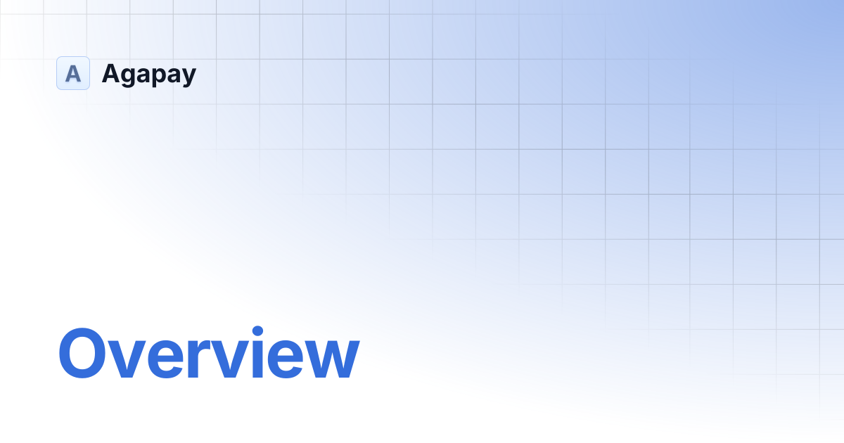Overview | Agapay